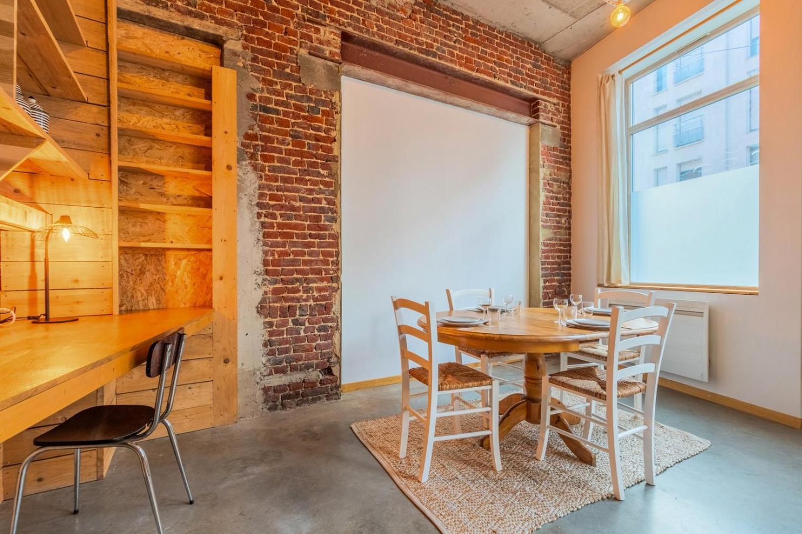 Appartement Atypique En Souplex, 2 Ch & Terrasse Lille Luaran gambar