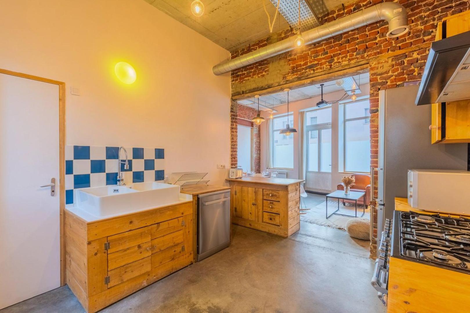 Appartement Atypique En Souplex, 2 Ch & Terrasse Lille Luaran gambar